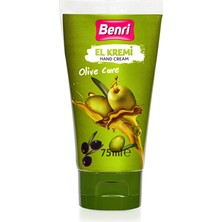 3 Adet Benri Olive Care El Kremi 75 ml