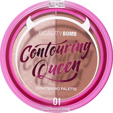 4 Adet Beauty Bomb Kontür Paleti Contouring Queen 01