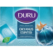 3 Adet Duru Fresh Sensations Okyanus Esintisi Duş Sabunu 150 gr x 4