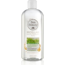 3 Adet Bee Beauty Micellar Makyaj Temizleme Suyu Yağlı ve Karma Ciltler 400 ml