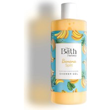 3 Adet The Bath Factory Nemlendirici ve Besleyici Duş Jeli Banana Split 400 ml