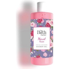 2 Adet The Bath Factory Nemlendirici ve Besleyici Duş Jeli Marvel Rose 400 ml