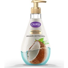 2 Adet Duru Hindistan Cevizi Organik Zeytinyağlı Sıvı Sabun 500 ml