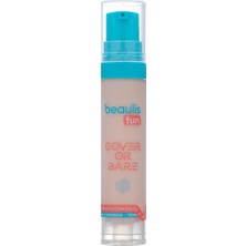 Beaulis Fun Cover Or Bare Kapatıcı 144 Creamy Beige Hafif Yapı ile Kusursuz Cilt Görünümü