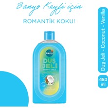 5 Adet Balmy Duş Jeli Hindistan Cevizi Vanilya 450 ml
