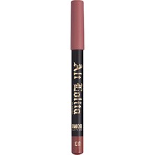 3 Adet Beauty Bomb Lip Pencil Alt Lolita 03 Cold Fingers - Long-Lasting Matte Lip Liner For Precise Definition