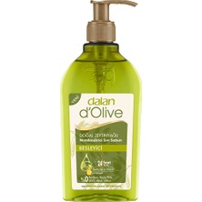 2 Adet Dalan D'olive Doğal Zeytinyağlı Nemlendirici ve Besleyici Sıvı Sabun 400 ml