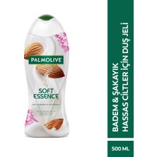 4 Adet Palmolive Soft Essence Badem & Şakayık Duş Jeli 500 ml