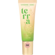 3 Adet Vivienne Sabo Terra Matte Fondöten 02 Beige - Full Coverage & Shine-Free Finish