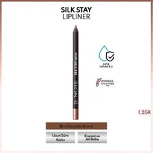3 Adet Note Silk Stay Lipliner Suya Dayanıklı Ipeksi Dudak Kalemi 10 Chocolate Brown