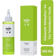 3 Adet Mia Klinika Gözenek Sıkılaştırıcı ve Yüz Temizleyici Tonik 200 ml