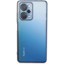 Senson Xiaomi Redmi Note 12 Pro 5g Kılıf Razer Lensli Silikon - Açık Mavi
