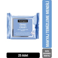 3 Adet Neutrogena Makyaj Temizleme Mendili 25'li