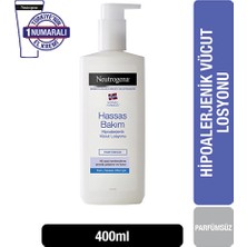 3 Adet Neutrogena Deep Moisture Parfümsüz Vücut Losyonu 400 ml