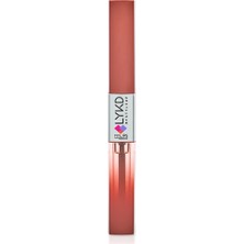 3 Adet Lykd Double Sided Lipstick & Gloss 394 Warm Burgundy