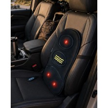 Ithalat Najmaddin Najmaddin Isıtmalı Masaj Minderi Ev Ofis Araç Uyumlu Titreşimli Sırt Bel Des