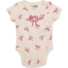 Hellobaby Kız Bebek Body Çıtçıtlı Çıtçıtlı Yaka Short Sleeve
