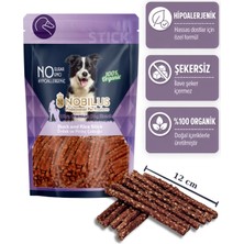 Nobilus Ördek Etli ve Pirinçli Köpek Ödül Çubuğu 80GR