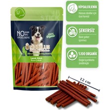 Nobilus Kuzu Etli Stick Köpek Ödül Çubuğu 80 GR Yüksek Proteinli Doğal Ödül