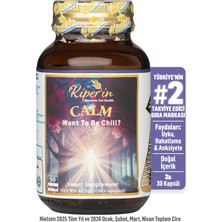 Kiperin Calm Passiflora, Safran, 5-Htp, Valerian, 9 İçerik (30 Günlük) 30 Kapsül