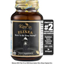 Kiperin Elixea ‘longevity' | Yaşlanma Karşıtı | Resveratrol, Glutatyon, Koenzim Q10, Nmn, Nadh, Pqq
