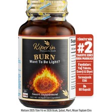 Kiperin Burn | Yağ Yakıcı | L-Karnitin, Yeşil Çay, Guarana, Zencefil, Garsiniya, Kafein | 60 Kapsül