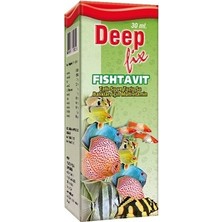 Deep Fix Fishtavit Balık Vitamini 30 ml Akvaryum Balıkları İçin Yüksek Kalite Beslenme