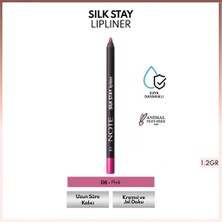 Note Silk Stay Lipliner Suya Dayanıklı Ipeksi Dudak Kalemi 06 Pink