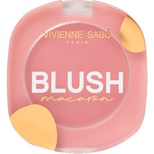 Vivienne Sabo Macaron Matte Blush 02 Cool Pink - Doğal Görünüm ve Silky Texture ile Balm Form