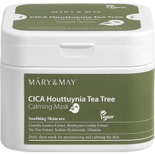 Mary & May Cica Houttuynia ve Çay Ağacı Içerikli Kağıt Yüz Maskesi 30 Adet