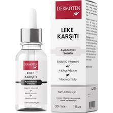 Dermoten Aydınlatıcı C Vitaminli Leke Karşıtı Cilt Bakım Serumu 30 ml