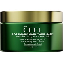 The Ceel Besleyici ve Onarmaya Yardımcı Biberiye Saç Bakım Maskesi Shea Yağı Özlü 250 ml