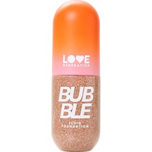 2 Adet Love Generation Fluid Fondöten Bubble 02 Caramel Delight - Lightweight Fluid Foundation