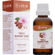 Life In Tatlı Badem Yağı 50 ml