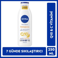 Nivea Q10 Sıkılaştırıcı Vücut Losyonu 250 ml Kırışıklık Karşıtı Aydınlatıcı Etki ile Hassas Ciltler İçin