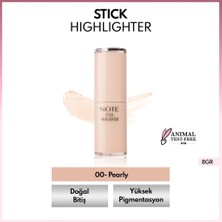 2 Adet Note Stick Highlighter Nemlendirici Yumuşak Stick Aydınlatıcı 00 Pearly