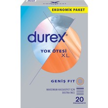 2 Adet Durex Yok Ötesi Xl Prezervatif 20'li