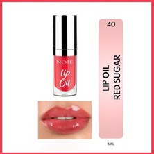 2 Adet Note Lip Oil 40 Sugar Red
