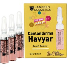 2 Adet Janssen Cosmetics Havyar Içerikli Ampul 3'lü