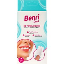 2 Adet Benri Dent Diş Temizleme Pedi 7'li
