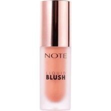 2 Adet Note Liquid Blush Nemlendirici Etkili Likit Allık 10 Peach