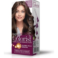 2 Adet Master Colorist Premium Krem Saç Boyası 6.0 Koyu Kumral