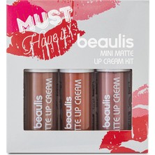 4 Adet Beaulis Must Have It Mini Mat Likit Ruj Seti 242 Particular