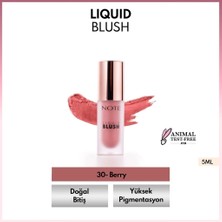 3 Adet Note Liquid Blush Nemlendirici Etkili Likit Allık 30 Berry