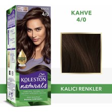 3 Adet Wella Koleston Naturals Saç Boyası 4/0 Kahve