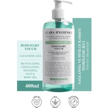 3 Adet Clara Hygienics Rosemary Touch Temizleme Jeli 400 ml