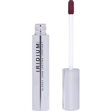 2 Adet Influence Beauty Glossy Long Lasting Lipstick Iridium 04 Plum - High-Shine Long-Wear Lipstick