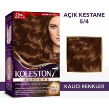 3 Adet Wella Koleston Supreme Saç Boyası 5/4 Açık Kestane