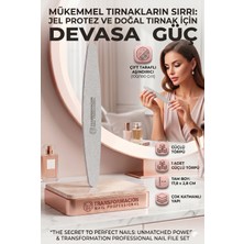 Transformacion Profesyonel Tırnak Törpüsü 100/180 Grit Kalıcı Oje Protez Tırnak Törpüsü 721175