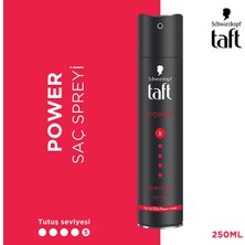 3 Adet Taft Power Kafein Saç Spreyi 250 ml